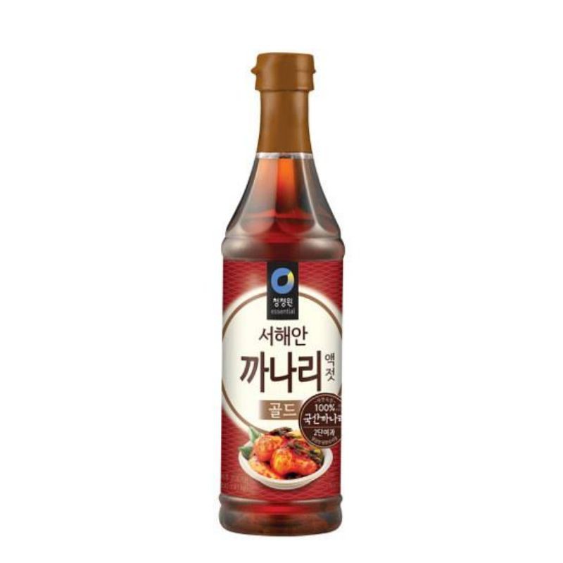 Kkanari Aekjuet 500ml = Korean Fish Sauce for Kimchi 500ml from Seoul