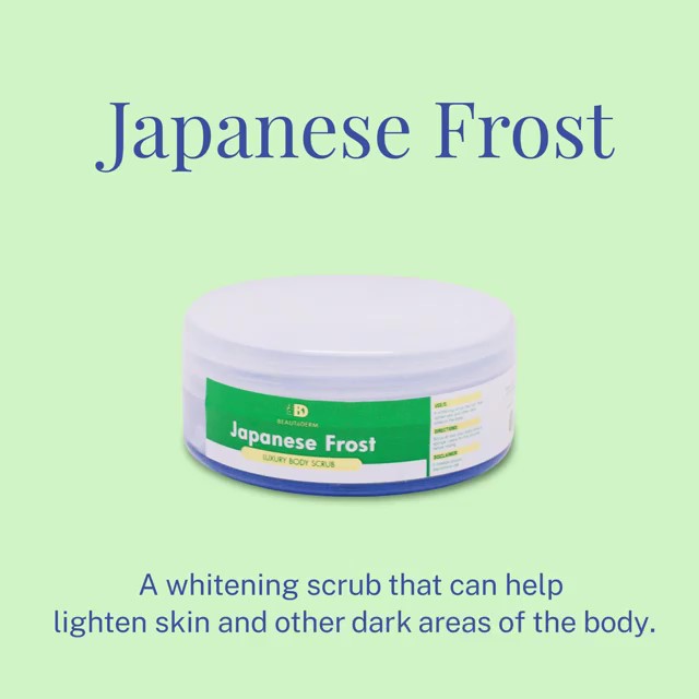 Beautederm Japanese Whitening Scrub | Shopee Philippines