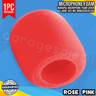 ⚡⚡ (1 Unit) Thick/Makapal Foam microphone only Rose Pink