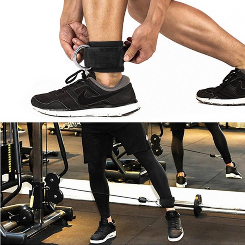 2pcs Fitness Ankle Straps Padded Ankle For Gym Workouts Gym Butt Shaping PGS