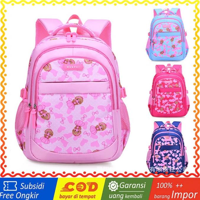 Wwh10 Elementary School Girls Backpack 3D Backpack Size 16 