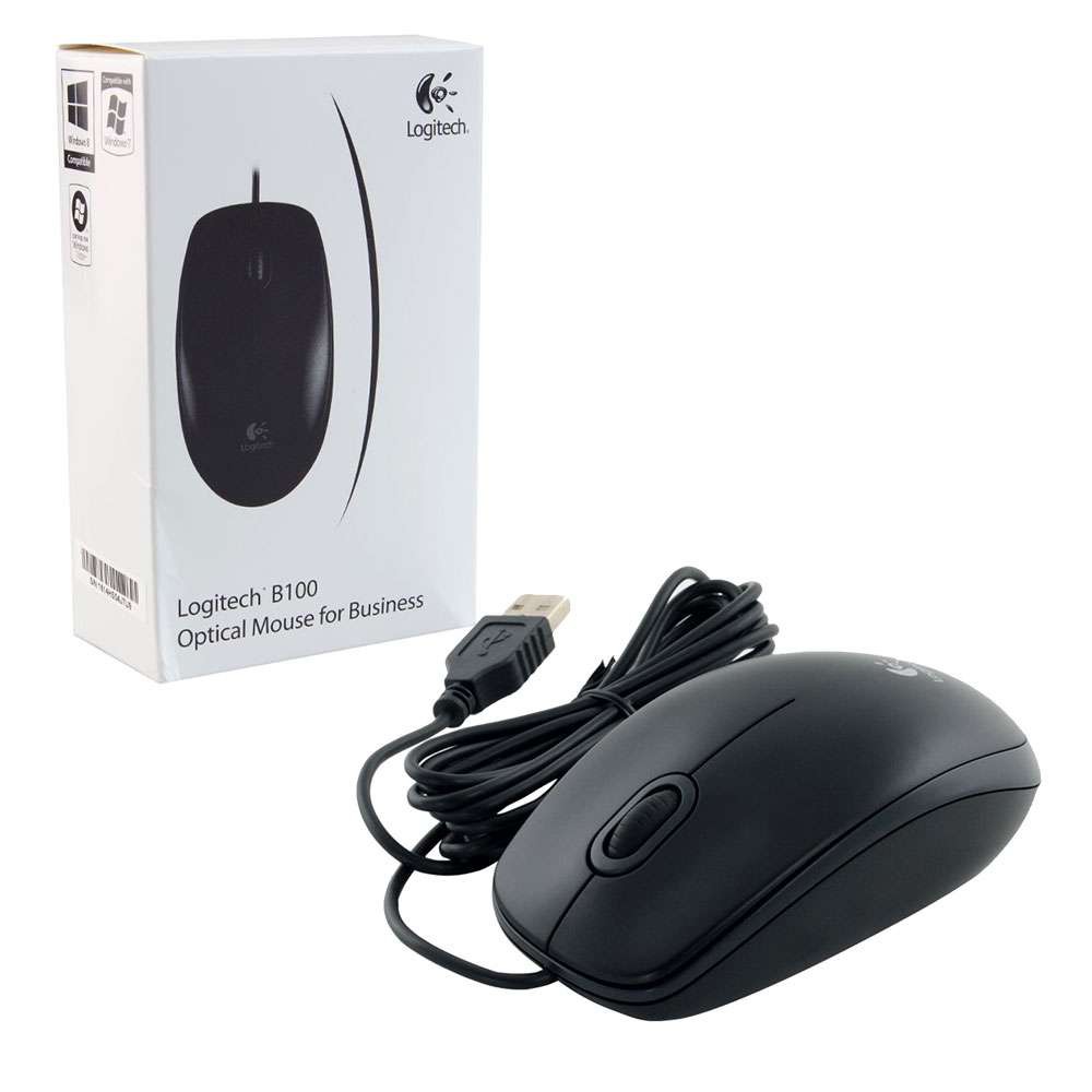 Logitech B100 USB Optical Mouse | Shopee Philippines