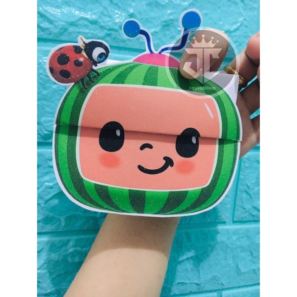 Invitation Gliters w/ Envelope Back to back print Envelope