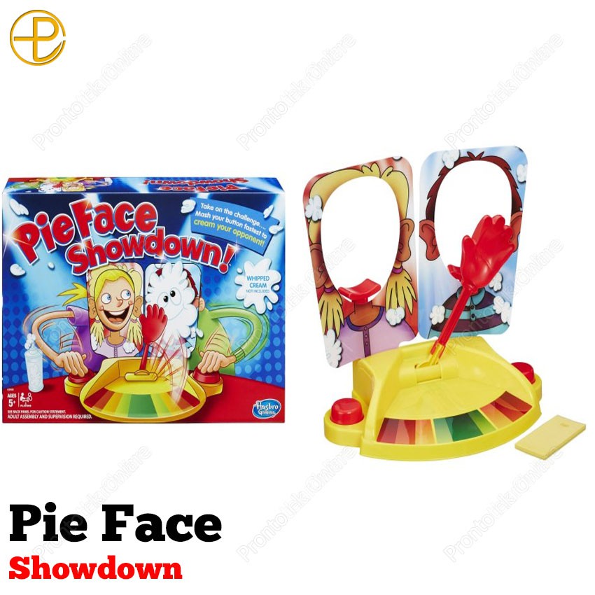 pie in the face showdown game