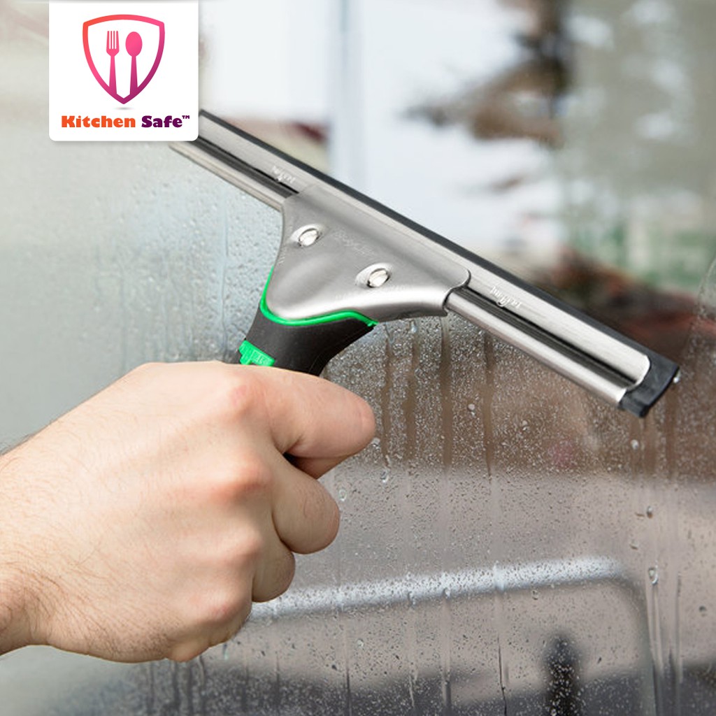 Ergo Handle Window Squeegee x Window Wiper (Hard rubber) Panlinis ng Bintana Shopee Philippines