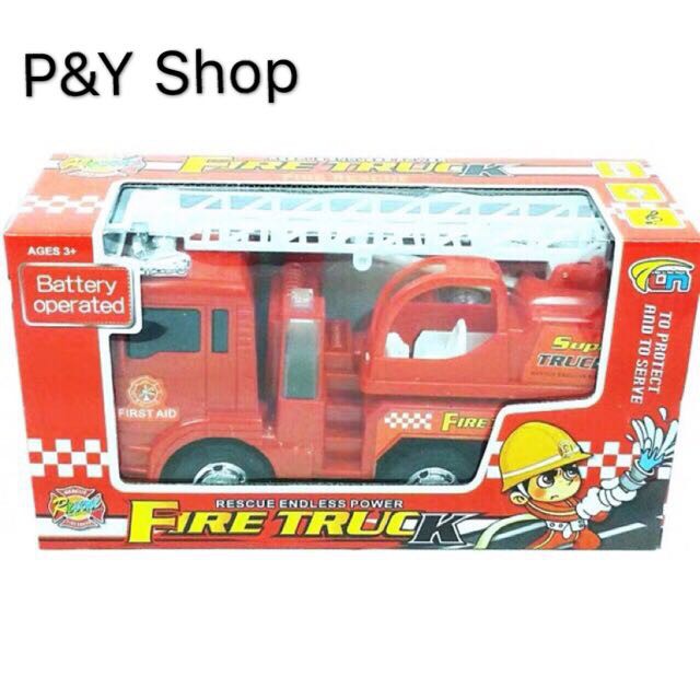 battery operated fire truck