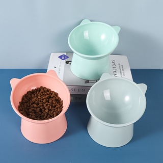 dog food bowl  pet cat protects cervical vertebravels high feeding bowl cat dog elevated bowls large #8