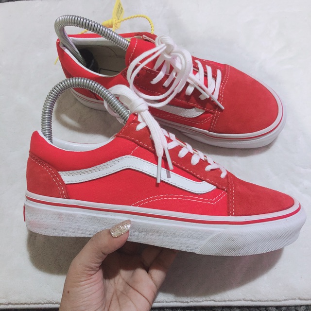 35 Euro - Red Vans Old School | Shopee Philippines