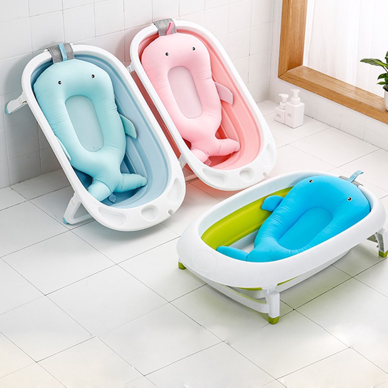 【Ekea】Baby bath tub pad Newborn Baby Foldable Baby bath ...