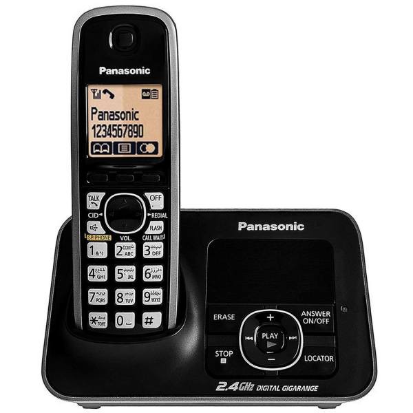 Panasonic Cordless Speaker Hands-Free Phone with Caller ID KX-TG3721BX