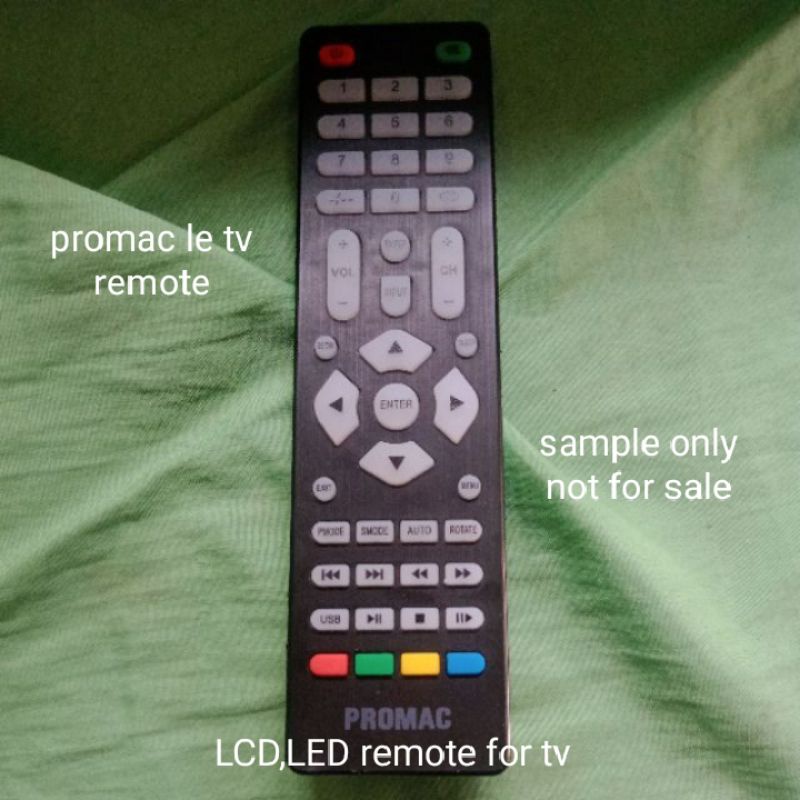 promac led tv remote,100% na gagana sa tv mo | Shopee Philippines
