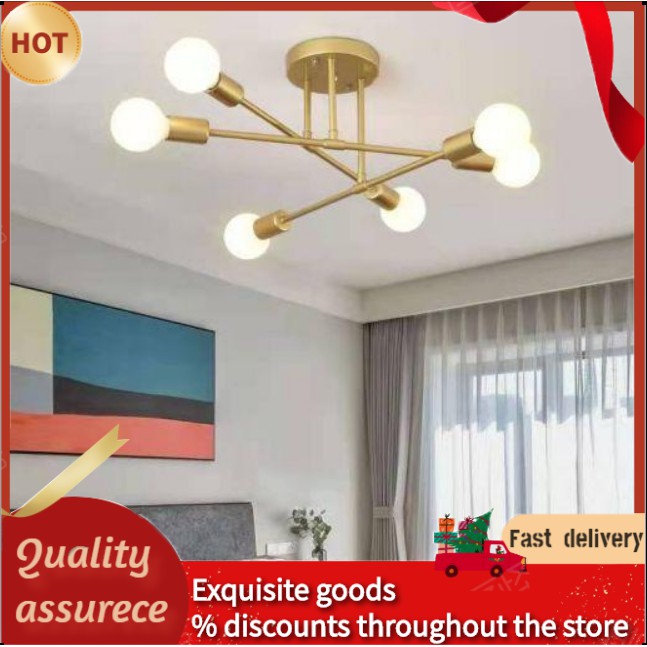 【Warranty 1 Year】Modern minimalist chandelier living room bedroom chandelier creative home