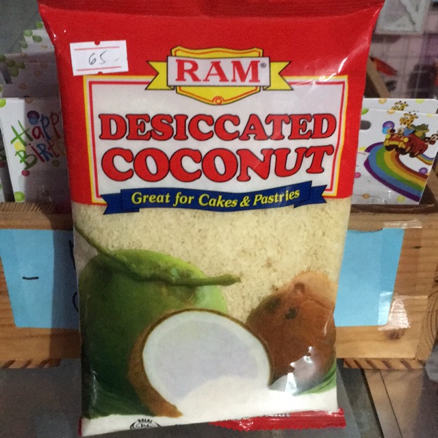 Ram Dessicated Coconut 200gms/500gms | Shopee Philippines