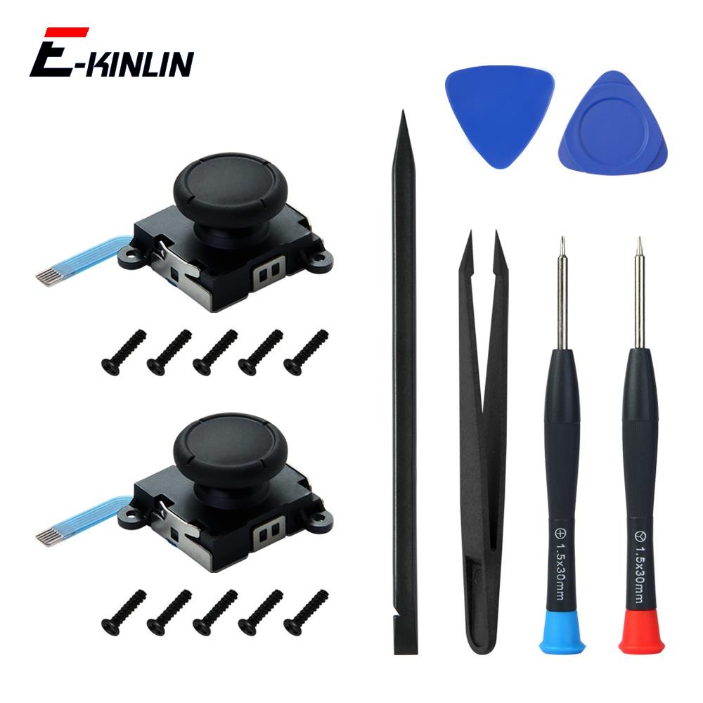 3D Analog Controller Joystick Screwdriver Replacement Open Tools Kit Thumb Stick Compatible For