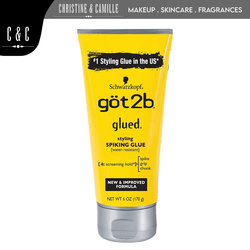 Schwarzkopf Got2B Glued Styling Spiking Glue WaterResistant Styling