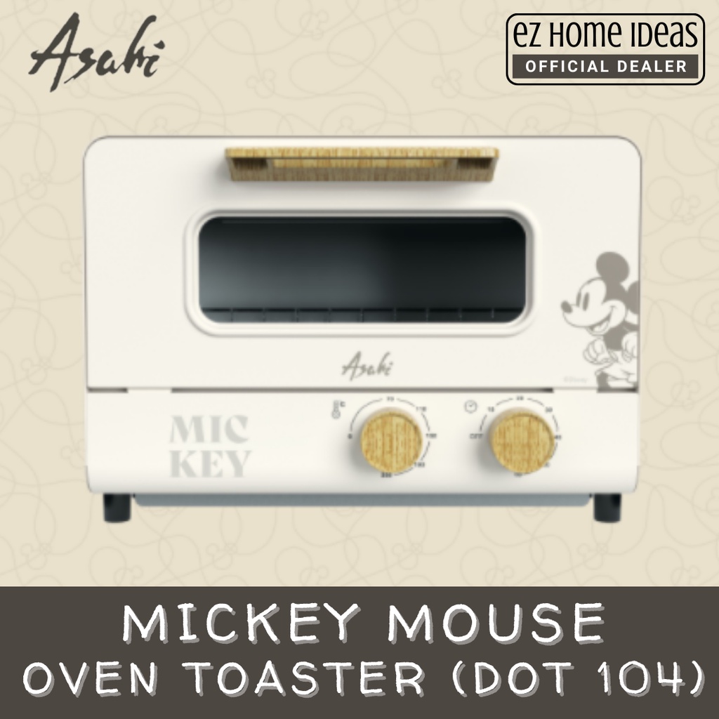 Asahi Disney Mickey Oven Toaster (DOT104) Shopee Philippines