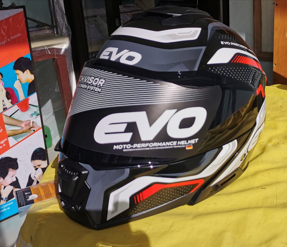 EVO VXR-4000 Strife Modular Dual Visor Helmet | Shopee Philippines