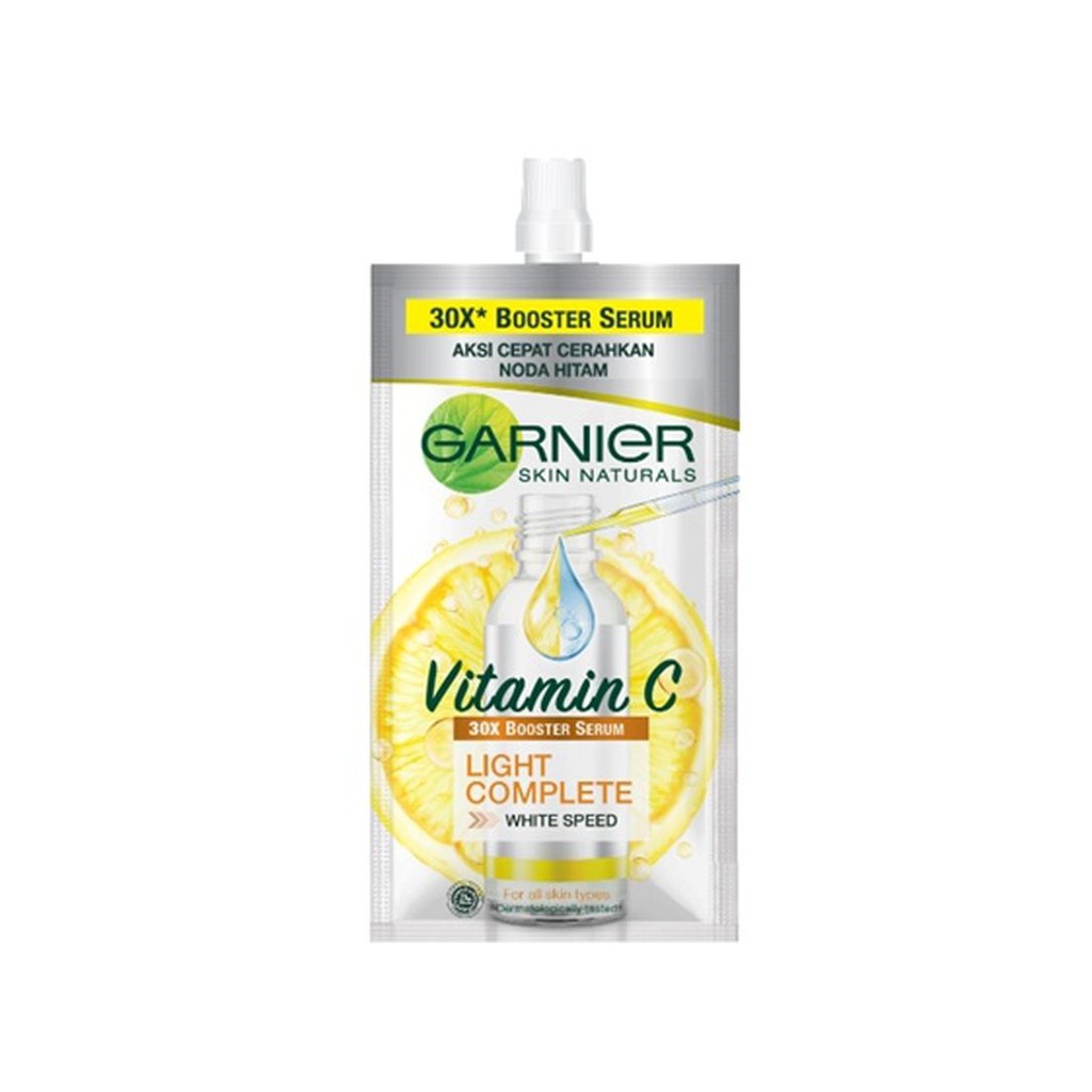 Garnier Light Complete Booster Serum Vitamin C Sachet 7 5ml Shopee Philippines