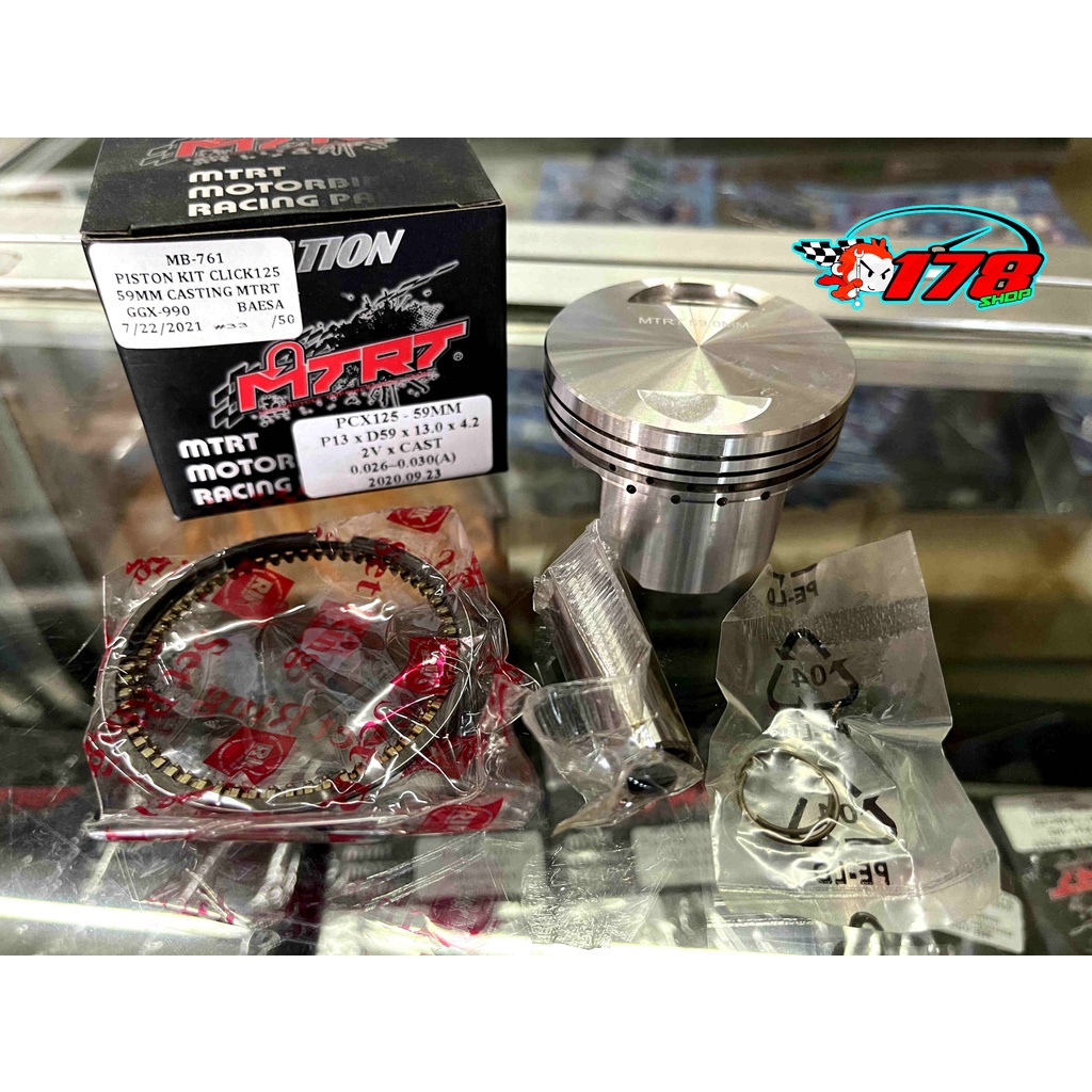 tmx 155 piston size