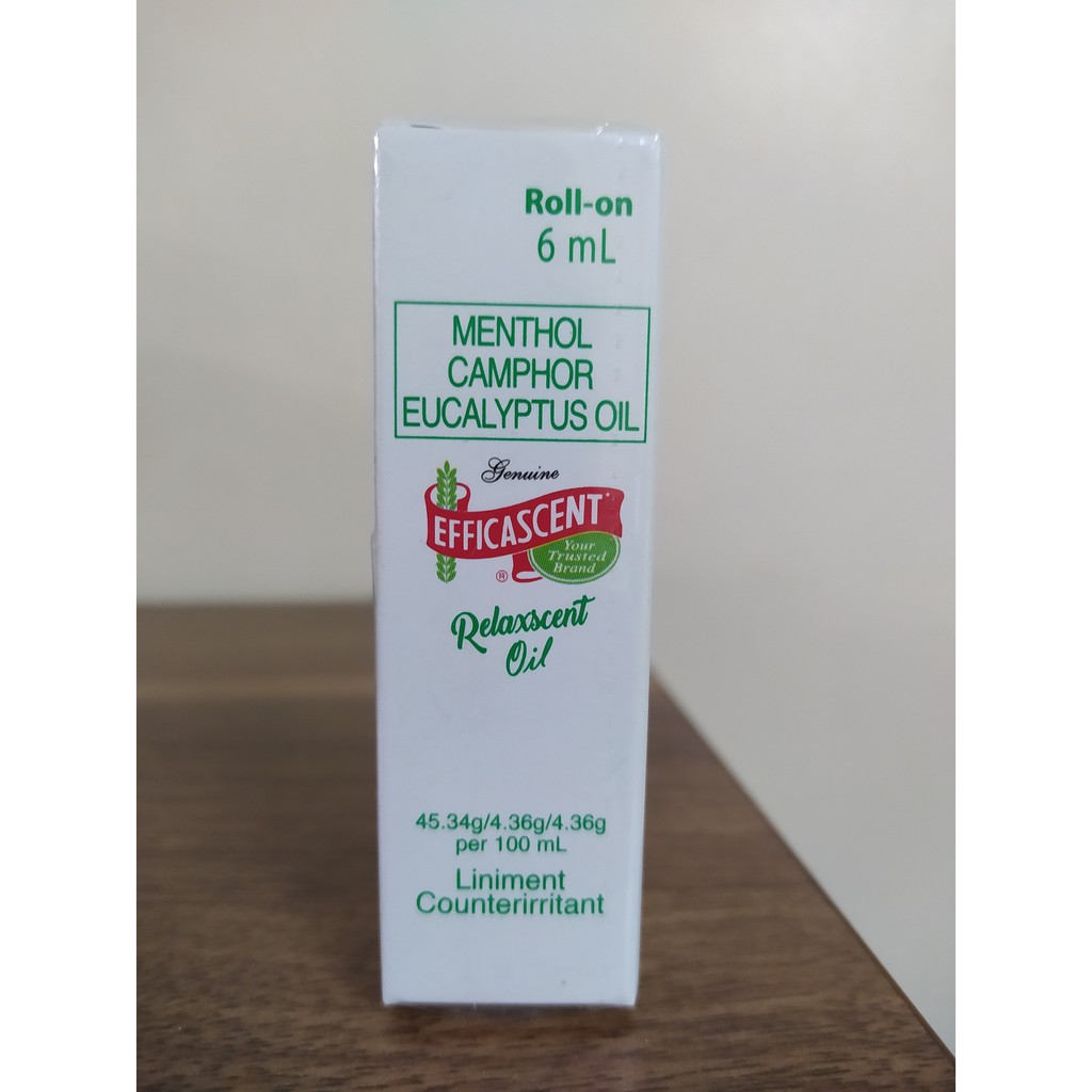 Efficascent Oil Relaxing oil 6mL | Shopee Philippines