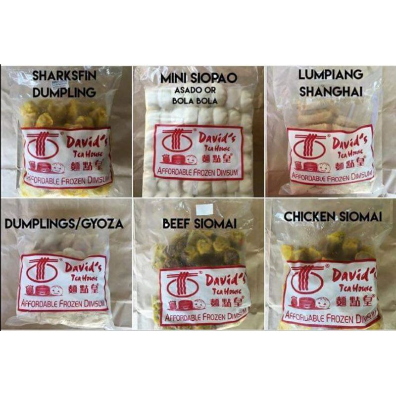 DAVID'S TEA HOUSE SIOMAI/DUMPLINGS/SHANGHAI/SIOPAO Shopee Philippines