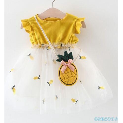 baby girl pineapple dress