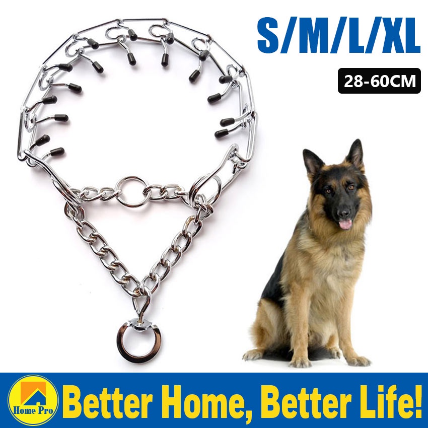 Dog Training Collar With Comfort Rubber Tips Effective Pinch Safe