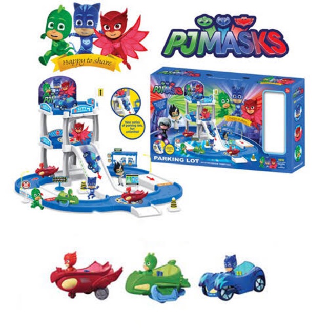 pj mask car track