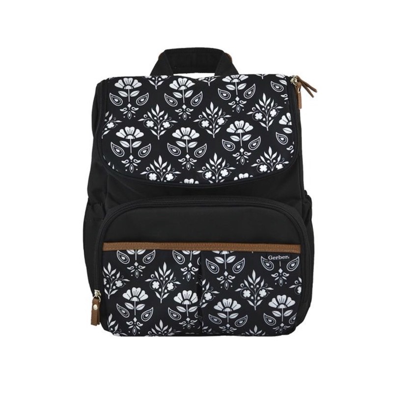 floral diaper bag backpack