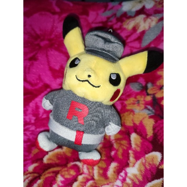 Pokemon Picachu team racket costume original pokemon center | Shopee ...