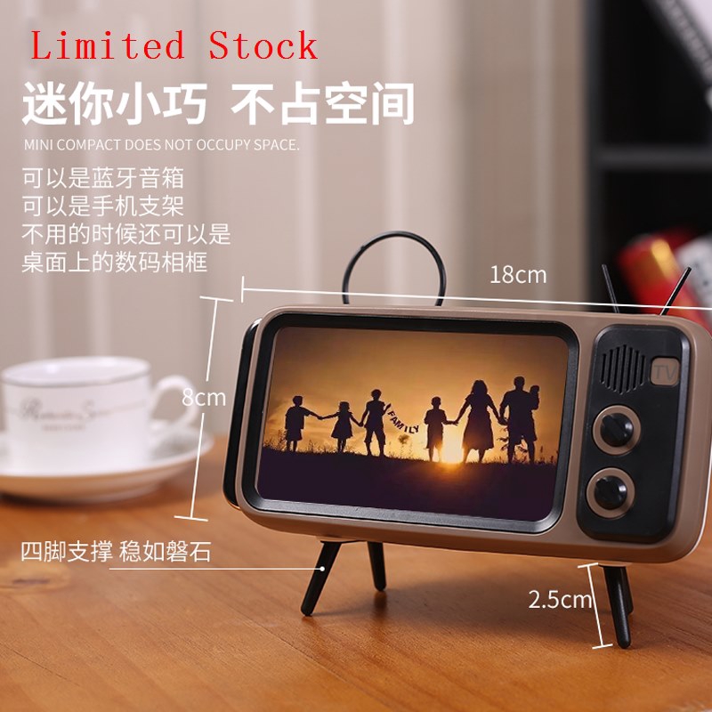 retro tv bluetooth speaker