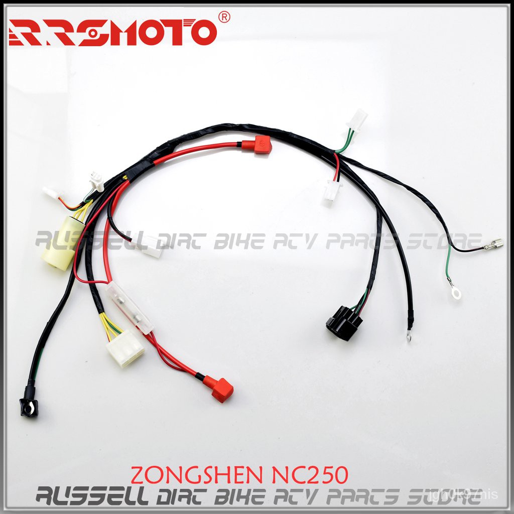 JKCable Wireloom Wiring Harness Loom For ZONGSHEN NC250 250CC 200CC