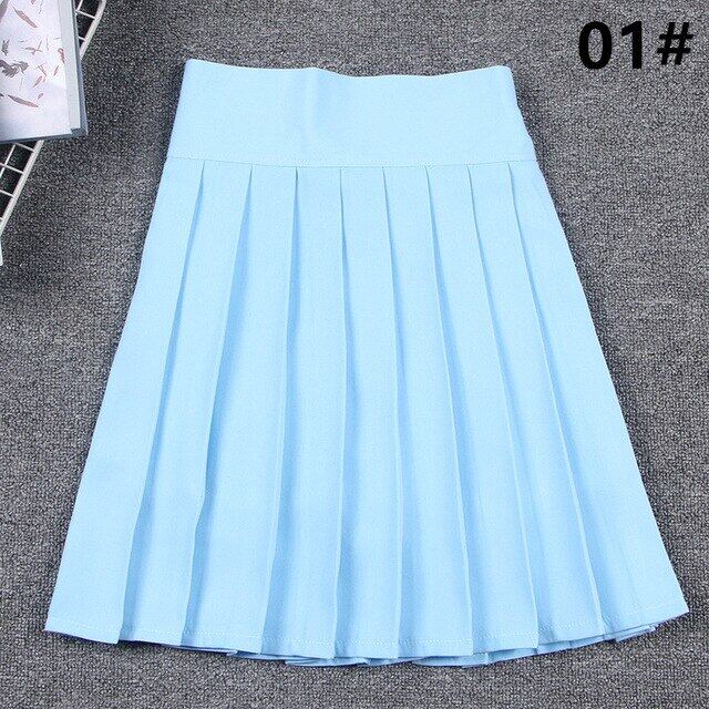 School Dresses Japanese Short Skirt Cosplay Anime Pleated Skirt Jk ...