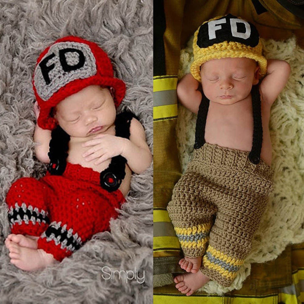 baby fireman costume