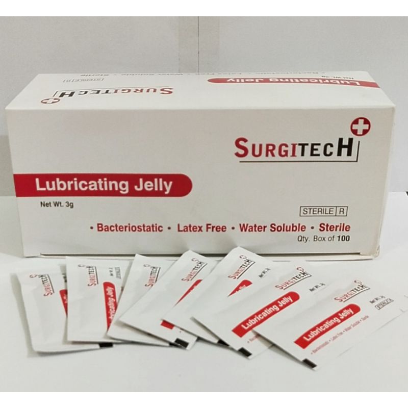 LUBRICATING JELLY SURGITECH 3g (1pc) Shopee Philippines