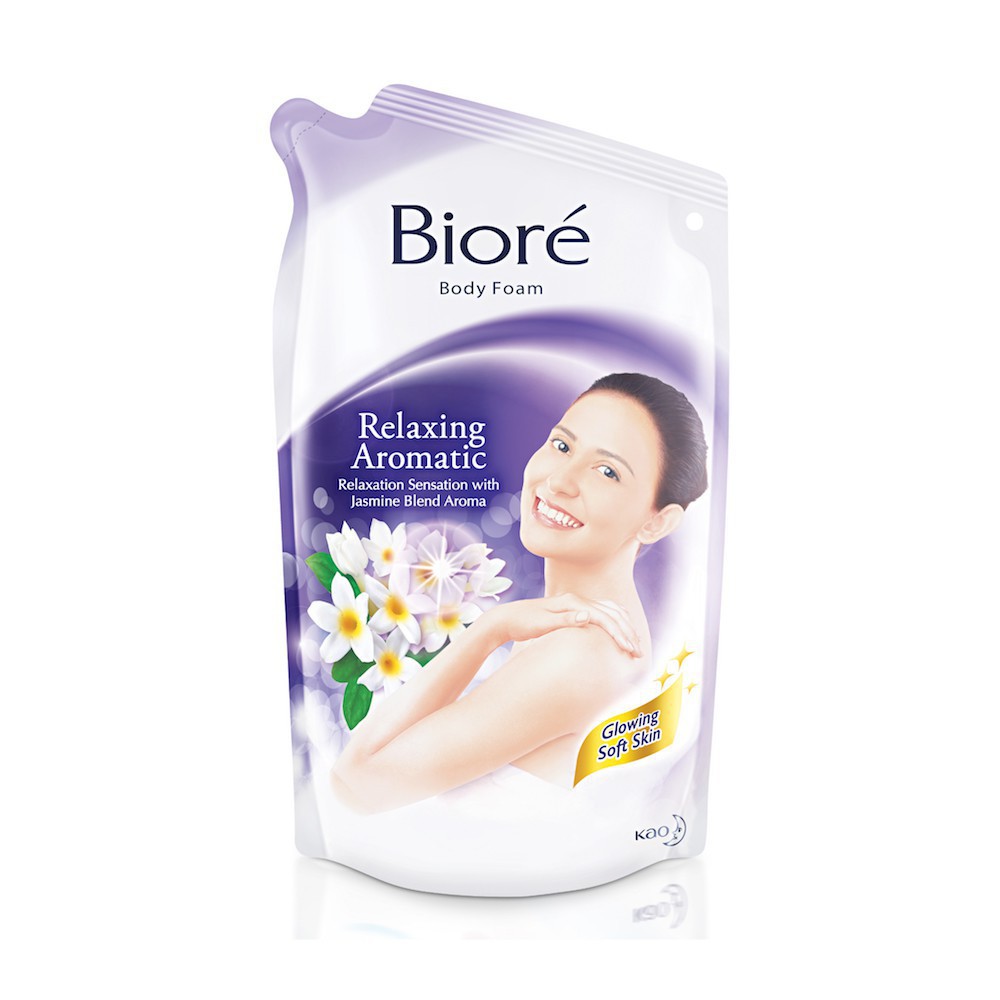 Biore Body Wash Relaxing Aromatic Pouch 450ml | Shopee Philippines