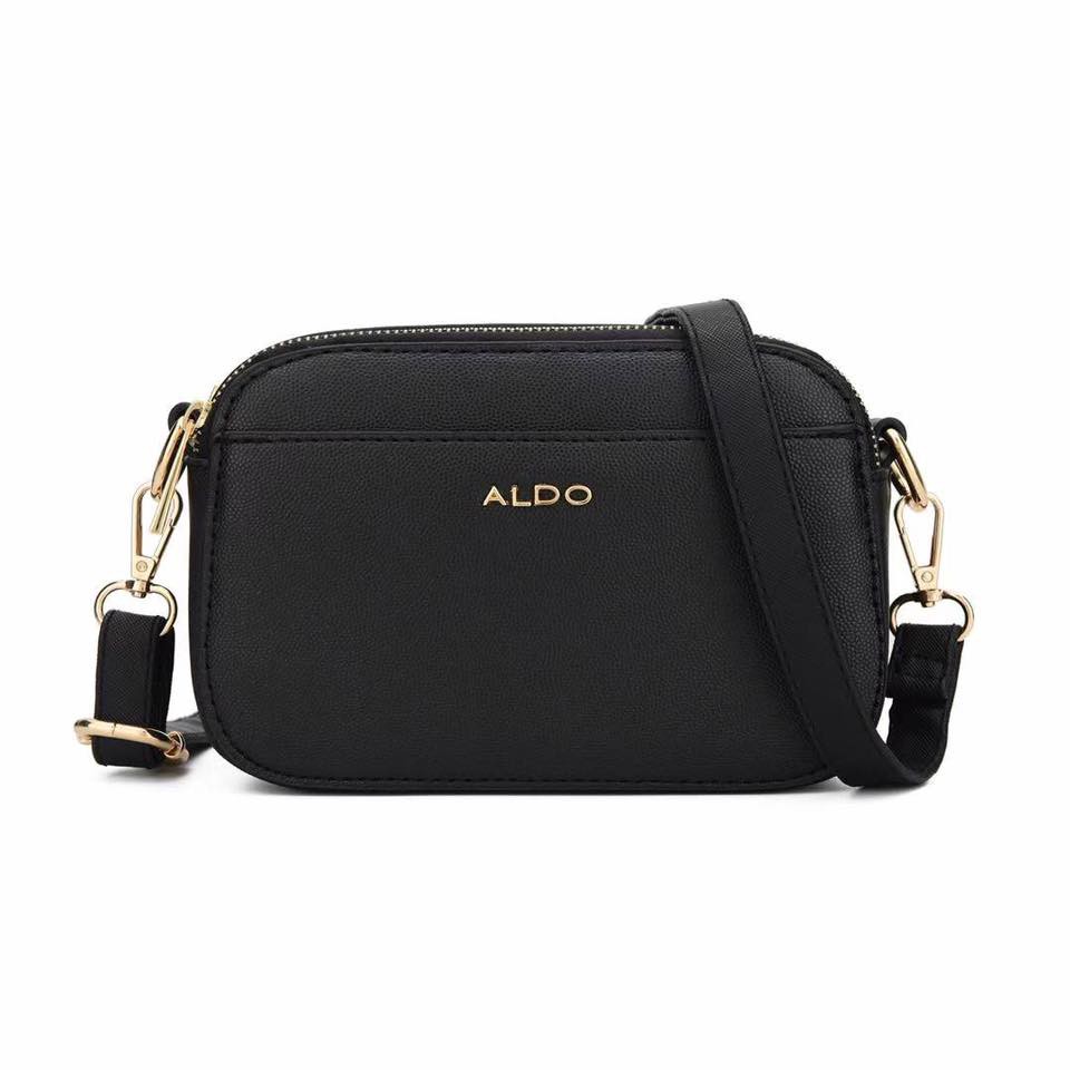 aldo black clutch