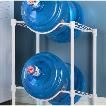 2 Level Gallon Rack - White Krisbow Brand | Shopee Philippines
