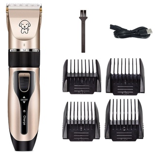 Professional Rechargeable Pet Cat Dog Hair Razor Trimmer Grooming Kit Electrical Clipper Shaver Set #8