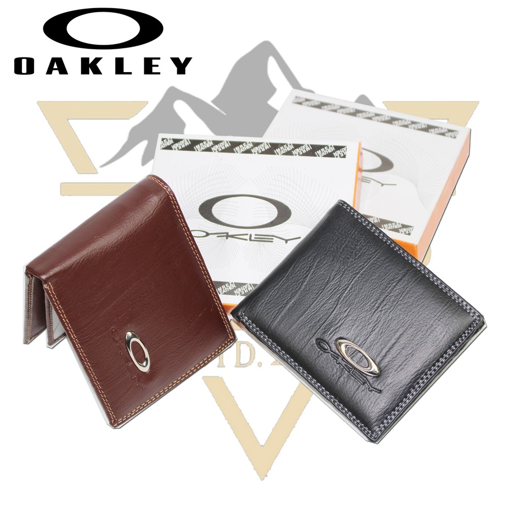 Synthetic Leather Men's Wallet - Men's Wallet Brand oakley - Plain Iron  Wallet - Men's Wallet | Shopee Philippines