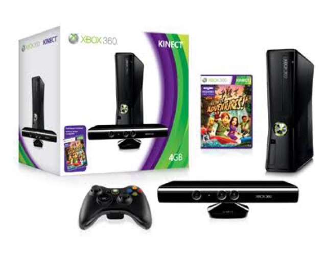 xbox 360 kinect 4gb price