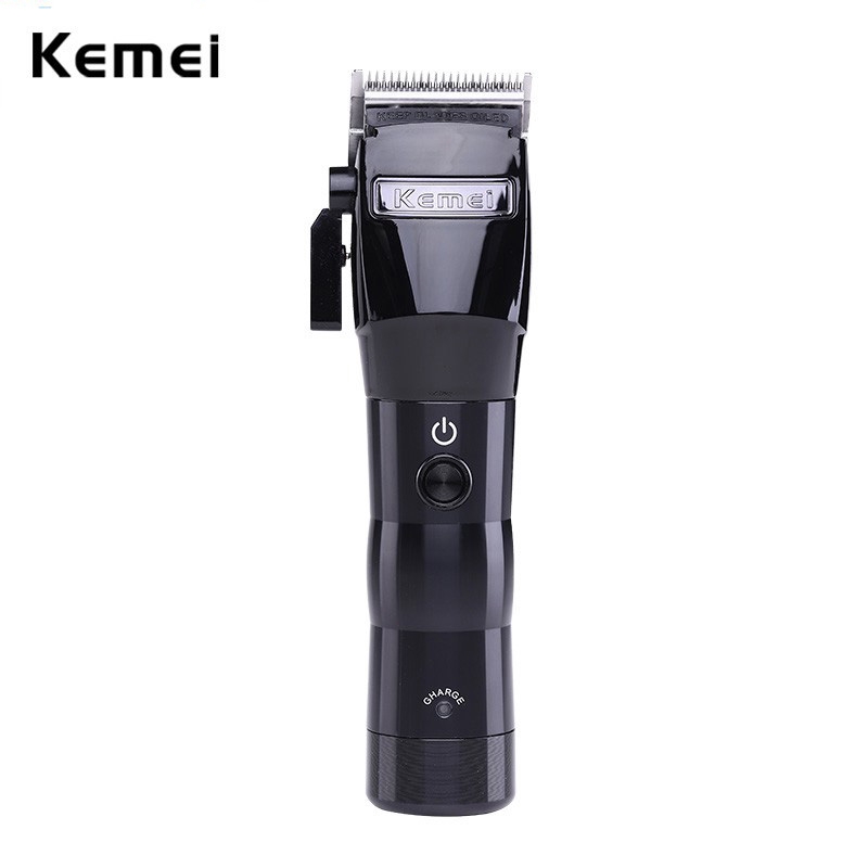 Kemei Professional Hair Clipper Electric Powerful Cordless Hair Trimmer ...