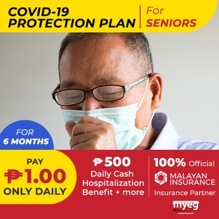 COVID-19 Hospitalization Insurance Plan for SENIORS for Six (6) Months – Powered by MYEG