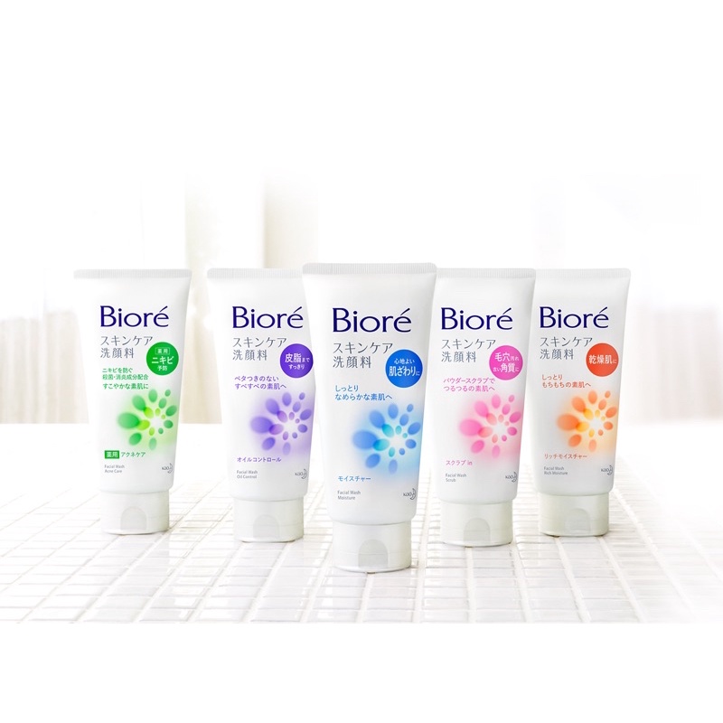 [Japan] Biore Facial Wash (Facial Foam) Shopee Philippines