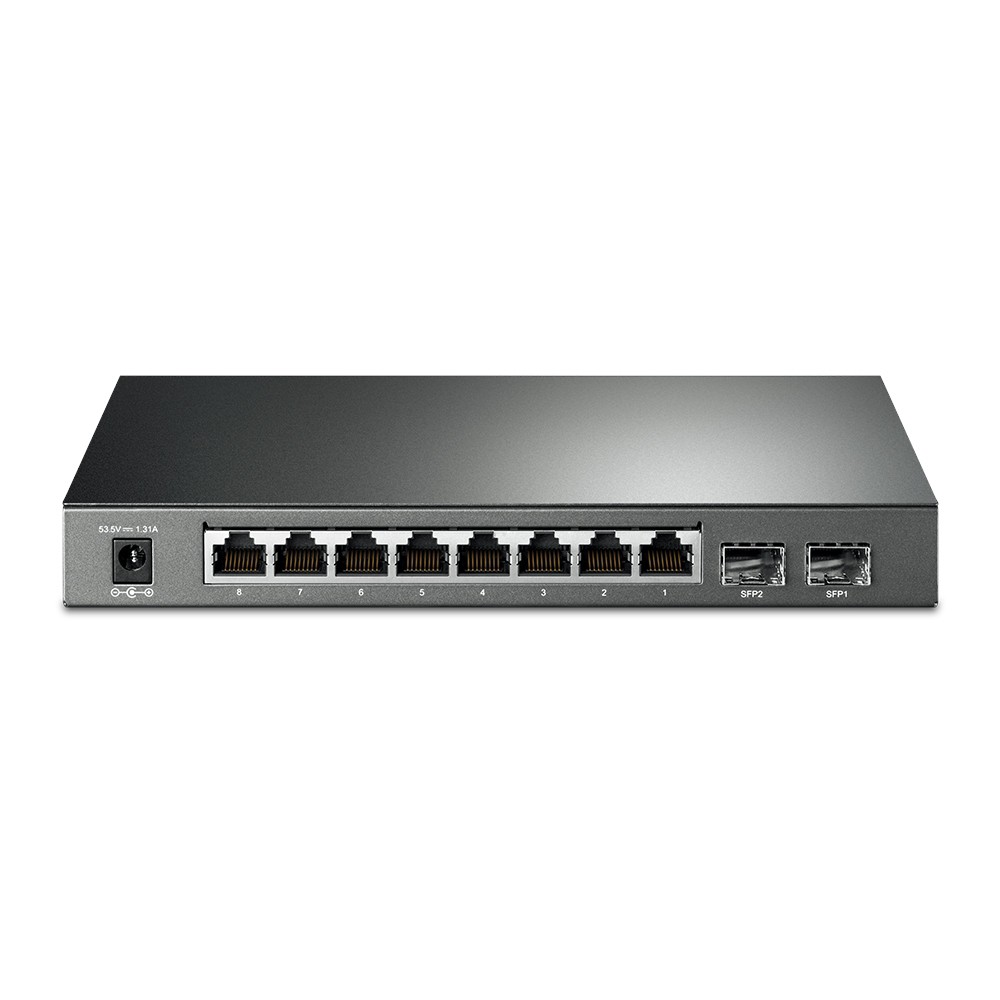 tp link 8 port switch with 2 sfp