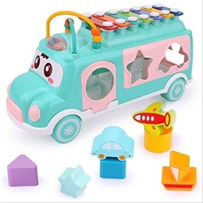 8d Children Toy MINI BUS PUZZLE 3 IN 1 Toys Children Education Toys And ...