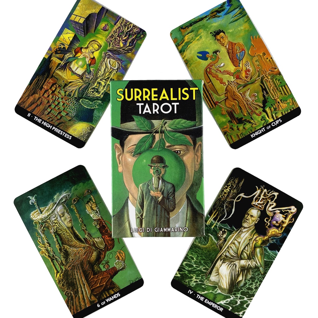 Surrealist Tarot Deck Prophecy Oracle Cards With PDF Guidebook Shopee Philippines