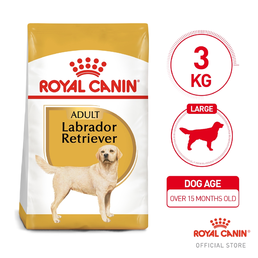 Royal Canin Labrador Adult Dry Dog Food (3kg) - Breed Health Nutrition