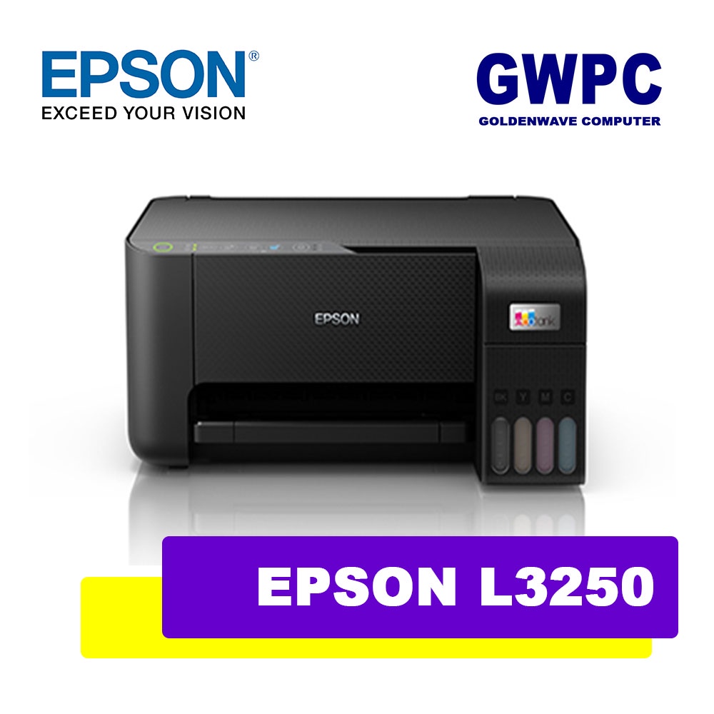 Epson Ecotank L3250 L3256 A4 Wi Fi All In One Ink Tank Printer Shopee Philippines 4854