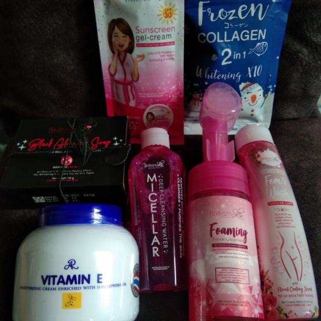 Brilliant Skin Essentials Plus Vit E Cream And Frozen Collagen Shopee Philippines